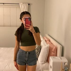 wild fable (target) high-rise shorts